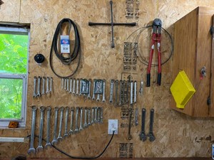Wrenches, Tire Iron, Belts & Cutter