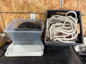 Tarp Straps & Rope in Totes
