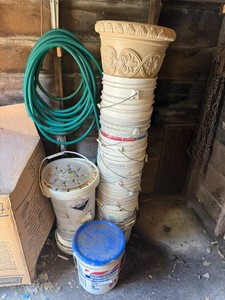 Garden Hose & Pales