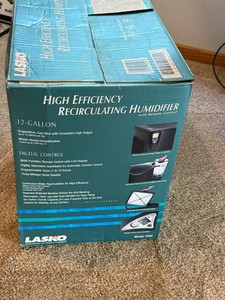 Lasko 12 Gallon High Efficiency Recirculating Humidifier