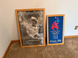 Framed Artwork - Atlanta 1996