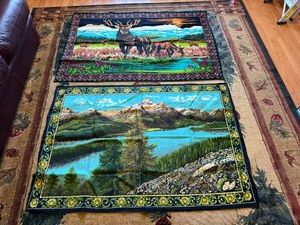 Vintage Velvet Wall Tapestries