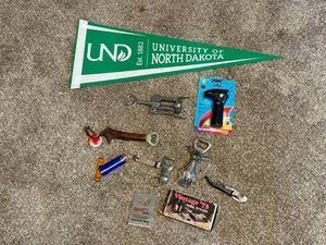 UND Banner, Can Openers & Lighters