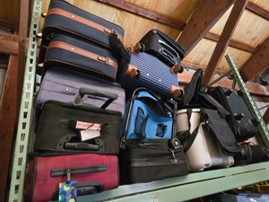 Massive Lot of luggage including roller bags and suitcases - RESELLER LOT