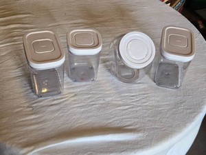 OXO POP Container Set including 1.1 qt, 1.7 qt, and 2.0 qt Sizes