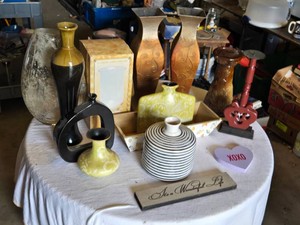 Vases, Candlesticks, and Home Decor Items