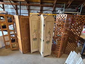 Various Decorative Room Dividers and Screens