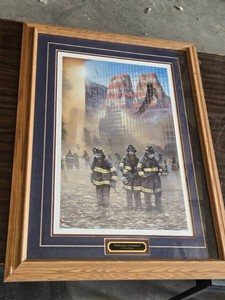 Reflections of America 911 Print by Ervin Molnar 23x31