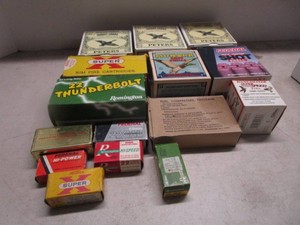Cardboard Ammo Boxes - EMPTY