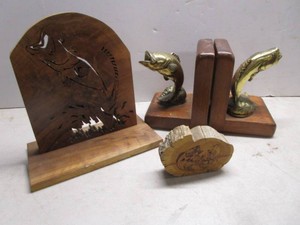 Fish Themed Wood Dcor
