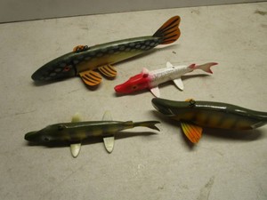 Spearing Decoys with Dretsch Signed