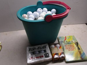 Golf Balls, New & Used, Nicklaus Book