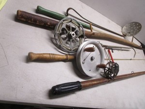 Ice Fishing Sticks, Skimmer, Gaff