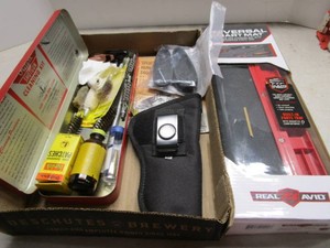 Gun Mat, Cleaning Kit, Holster