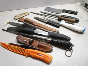 Knives, Steels, Sheaths