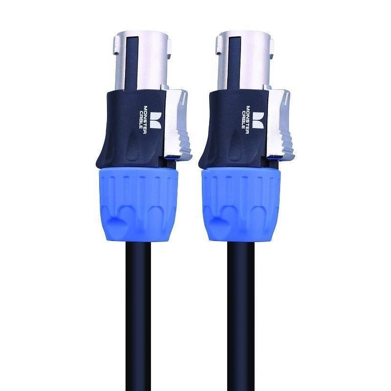 Monster Prolink Performer 600 Speaker Cable with Speak, On Connectors, 6ft, Speak, On Plugs