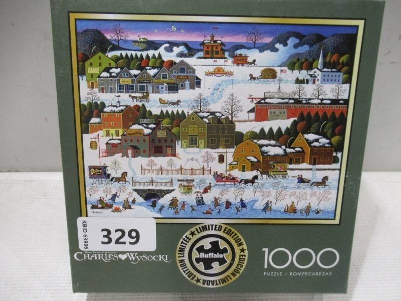 NEW Buffalo Games Interlocking Jigsaw Puzzle, 1000 pc. - Charles Wysocki