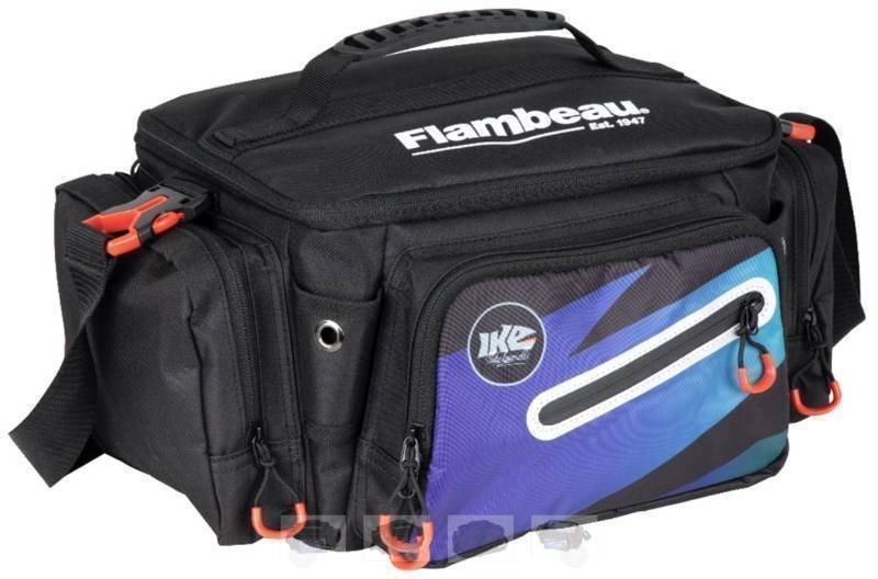 NEW Flambeau IKE 4TK Duffle Tackle Bag with 2 Tuff Trainers - Black
