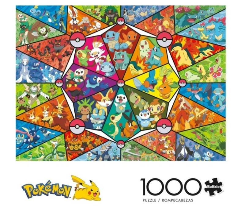 NEW Buffalo Games Interlocking Jigsaw Puzzle, 1000 pc. - Pokemon