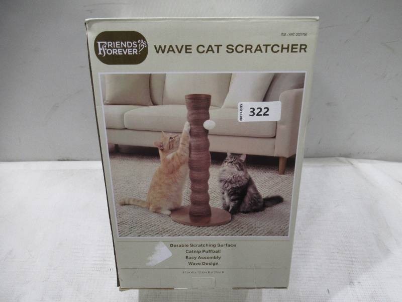 Friends Forever Wave Cat Scratcher 28 Inch High