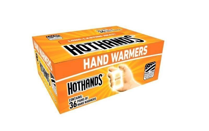 NEW Hot Hands Hand Warmers - 36 Pairs of hand warmers