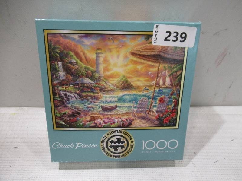 NEW Buffalo Games Interlocking Jigsaw Puzzle, 1000 pc. - Chuck Pinson