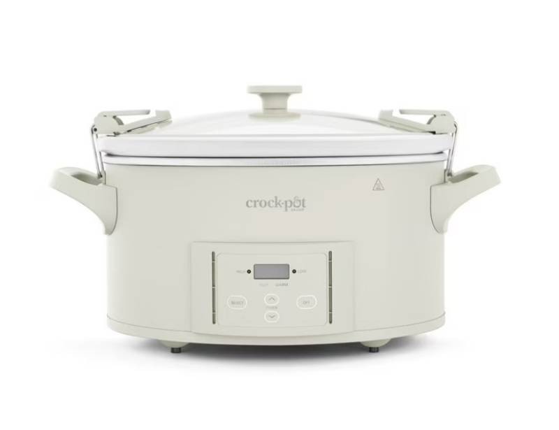 NEW Crock-Pot Design Series 7-Quart Cook & Carry Programmable Large Slow Cooker with Insulated Thermal Bag