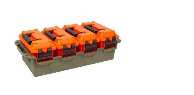 NEW Members Mark Multi-Use Storage Bins Camo & Orange, 7.5 D x 24 W x 11.7 H, 1 pack