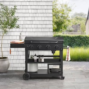 NEW Members Mark 36 4-Burner Propane Gas Griddle w Cover