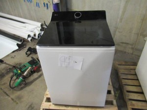 LG WT8600CW 5.5 cu. ft. Top Load Washer in White with EasyUnload, AI Sensing, ezDispense, LCD Digital Dial Control