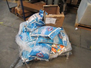 Pallet of Store Overstock and Ecommerce Product and Returns - Pool Salt