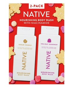 NEW Native Nourishing Body Wash, Holiday Variety Pack, 18 fl. oz., 2 pk.