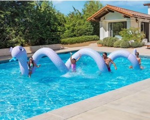 NEW Members Mark Giant Inflatable Animal Float - SNAKE