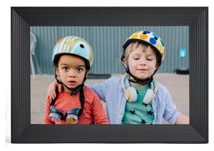 NEW Aura Frames Cooper 10.5 WIFI Hi Res 1280p Digital Picture Frame - Charcoal