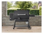 NEW Member's Mark Pro Series 36" Pellet Smoker w/ Induction Burner, Smoke Tray, and Cover