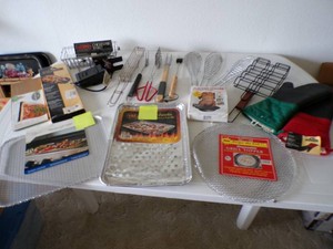 Large Lot of BBQ Accessories