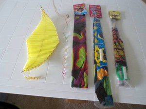2 - Wind Spinners and 3 Kits for outdoor Enjoyment & Fun