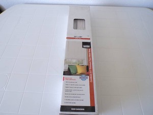 NIB Cordless 2 12 Premium Foux Wood Blind by Window Images (24 x 48)