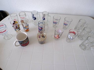 Lot of 17  - Nice Collection of Beer Containers