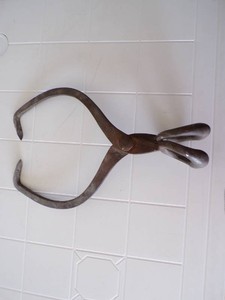 Antique Block Ice Tongs 14 Long
