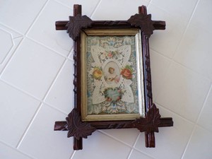Antique Picture & Frams from Early 1900s - Handmade one of a kind