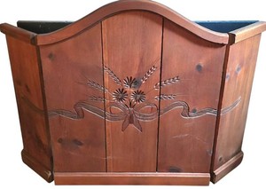 Ll-FR - Fireplace Screen - Hinged Wooden