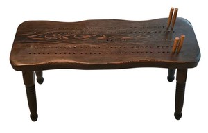 Ll-FR - Cribbage Table With 4 Pegs
