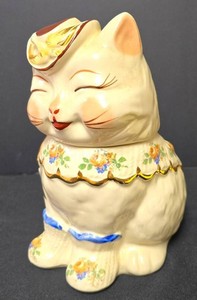 Ll-FR - Vintage Puss-N-Boots Cookie Jar