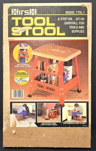 Ll-FR - Tool Stool - Vintage Hirsch TTSL-1 New in Box