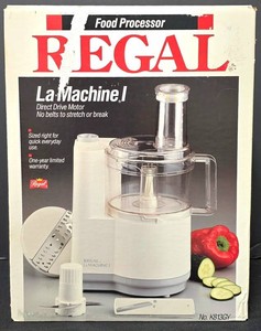 Ll-FR - Food Processor - Regal La Machine I K813GY New in Box