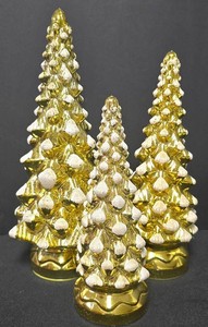 Ll-FR - Battery Operated Christmas Tree Decorations (Lot of 3)