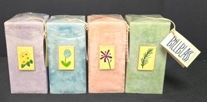 Ll-FR - Scented Pillar Candles - Bill Blass 4-Piece Set (Lot of 4)