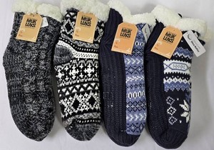 Ll-FR - Mukluk Slippers - Muk Luks Shea Butter & Vitamin E 4 Pairs