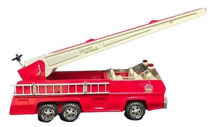 Ll-FR - Vintage Fire Truck Tonka Vintage Toy 19.5 in Long